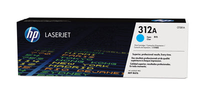 HP 312A Cyan LaserJet Toner Cartridge CF381A