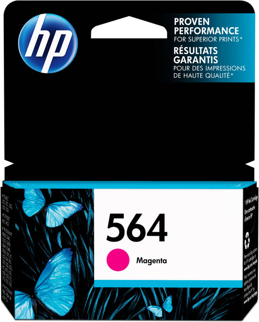 HP 564 Magenta Original Ink Cartridge CB319WN#140