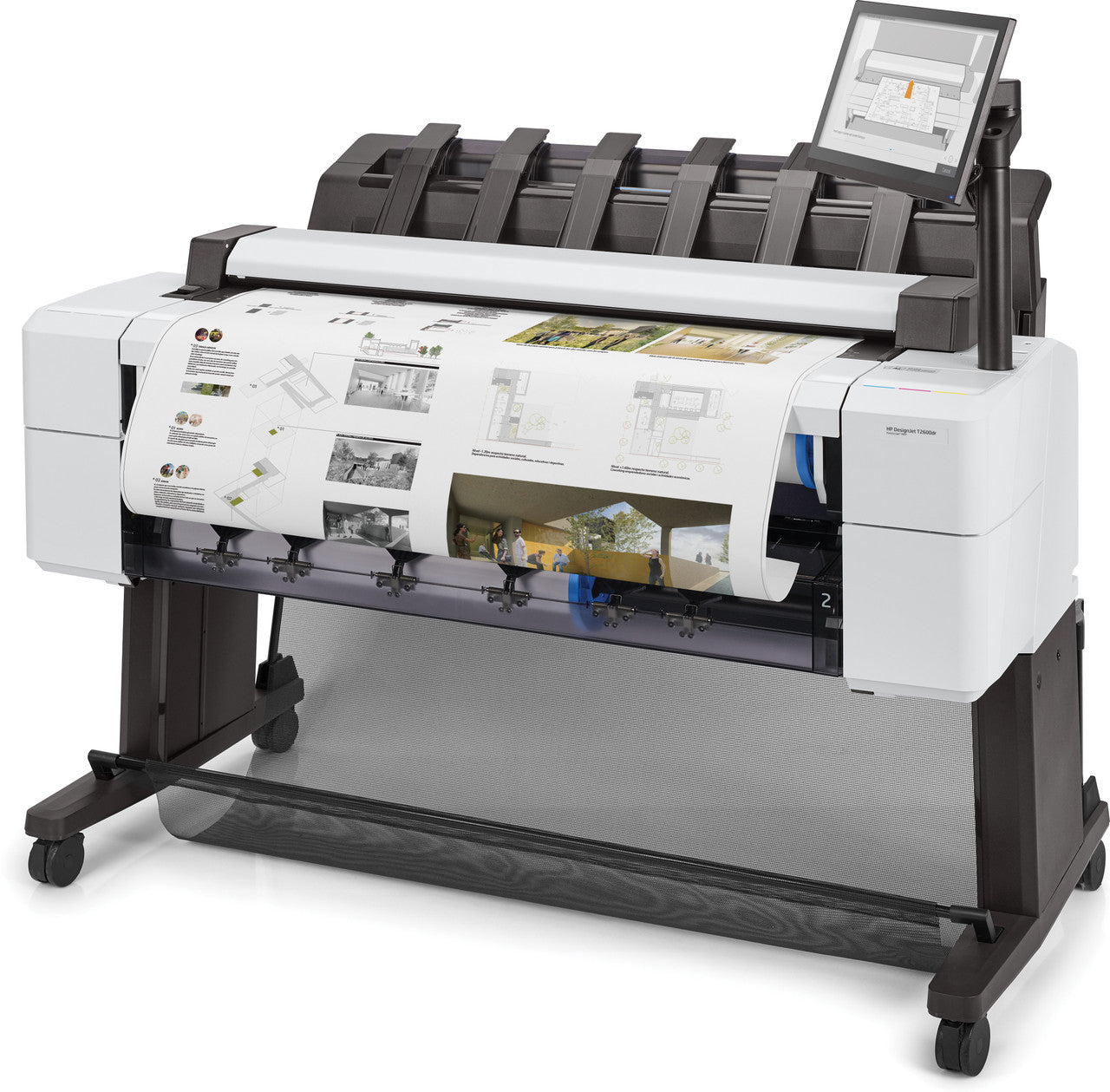 HP DesignJet T2600dr 36-in PostScript Multifunction Printer 3EK15A#B1K