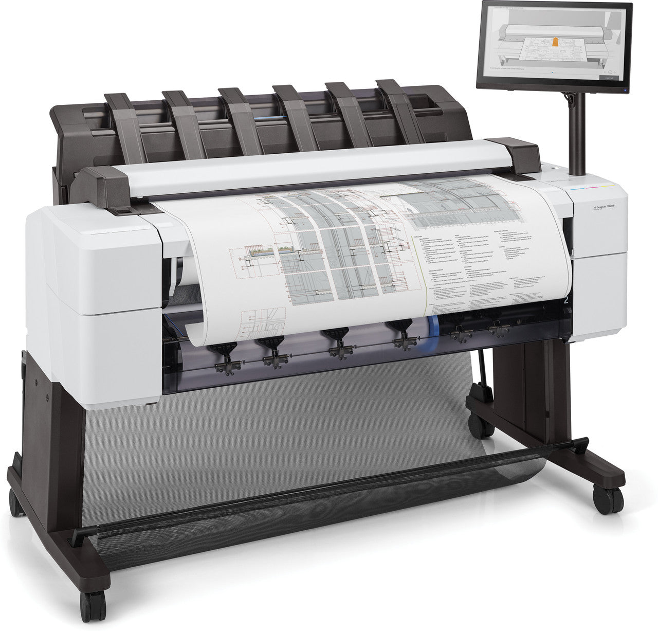 HP DesignJet T2600dr 36-in PostScript Multifunction Printer 3EK15A#B1K