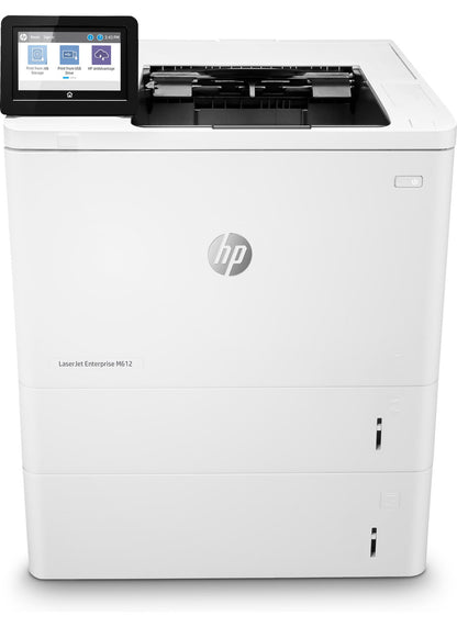 HP LaserJet Enterprise M612x, Print, Roam; Two-sided printing; Fast first page out speeds; Energy Efficient; Strong Security 7PS87A#BGJ