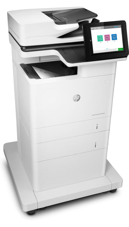 HP LaserJet Enterprise MFP M635fht, Print, copy, scan, fax, Front-facing USB printing; Scan to email/PDF; Two-sided printing; 150-sheet ADF; Strong Security 7PS98A#BGJ