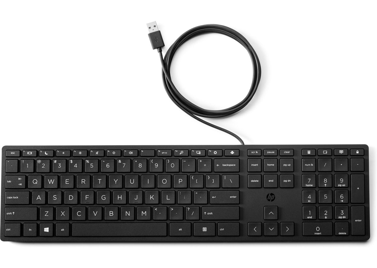 HP Wired Desktop 320K Keyboard 9SR37UT#ABA