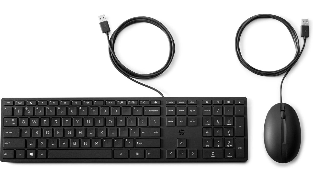 HP Wired Desktop 320MK Mouse and Keyboard 9SR36AA#ABA