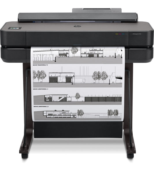 HP DesignJet T650 24-in Printer with 2-year Warranty 5HB08H#B1K