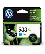 HP 933XL High Yield Cyan Original Ink Cartridge CN054AN#140