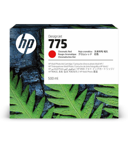 HP 775 500-ml Chromatic Red Ink Cartridge 1XB20A