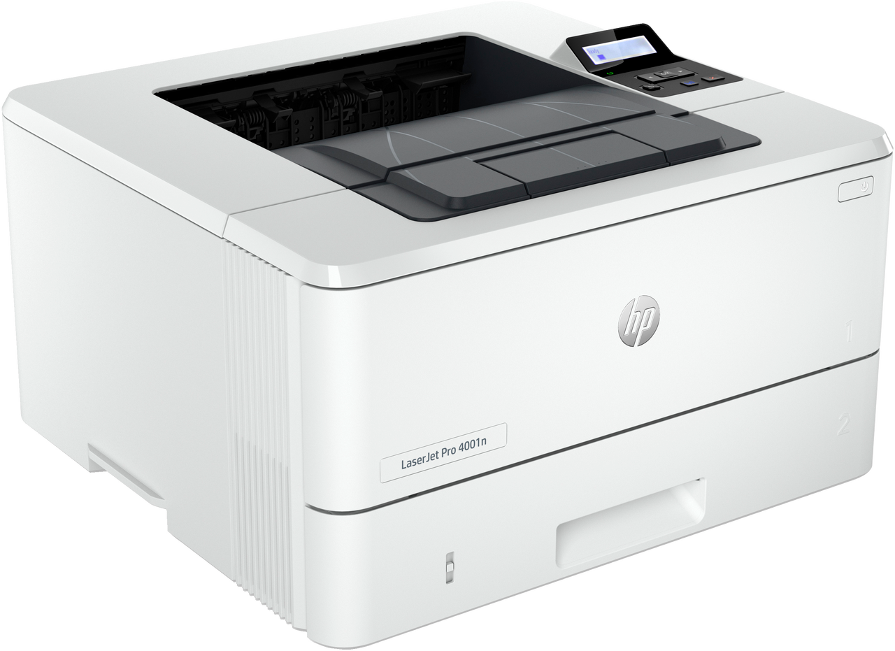 HP LaserJet Pro 4001n Printer, Black and white, Printer for Small medium business, Print, Compact Size; Energy Efficient; Strong Security; Fast first page out speeds 2Z599F#BGJ