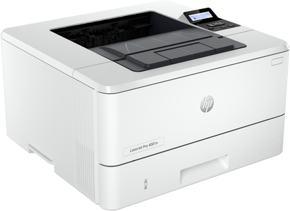 HP LaserJet Pro 4001n Printer, Black and white, Printer for Small medium business, Print, Compact Size; Energy Efficient; Strong Security; Fast first page out speeds 2Z599F#BGJ