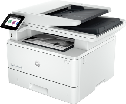 HP LaserJet Pro MFP 4101fdw Printer, Black and white, Printer for Small medium business, Print, copy, scan, fax, Wireless; HP Instant Ink eligible; Print from phone or tablet; Automatic document feeder 2Z619F#BGJ