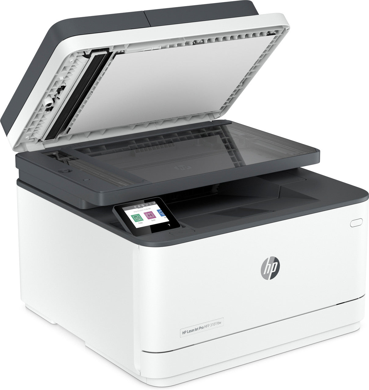 HP LaserJet Pro MFP 3101fdw Printer, Black and white, Printer for Small medium business, Print, copy, scan, fax, Wireless; Print from phone or tablet; Two-sided printing; Two-sided scanning; Fax 3G628F#BGJ