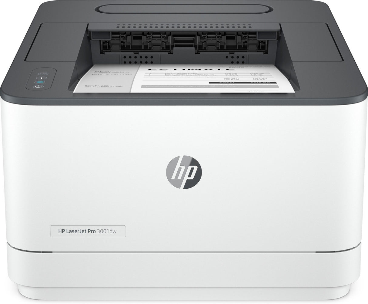 HP LaserJet Pro 3001dw Printer, Black and white, Printer for Small medium business, Print, Wireless; Print from phone or tablet; Two-sided printing 3G650FR#BGJ