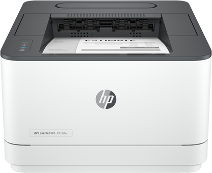 HP LaserJet Pro 3001dw Printer, Black and white, Printer for Small medium business, Print, Wireless; Print from phone or tablet; Two-sided printing 3G650FR#BGJ