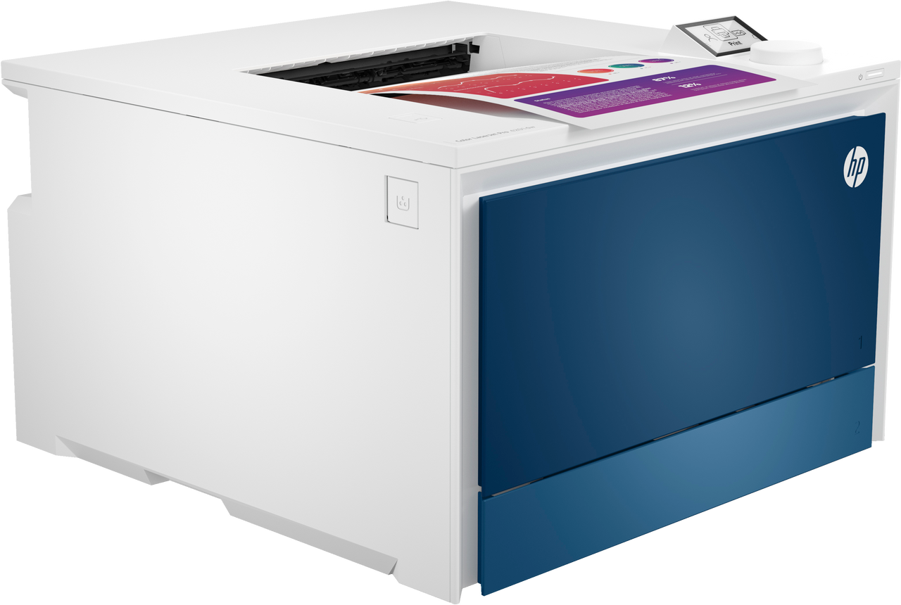 HP Color LaserJet Pro 4201dw Printer, Color, Printer for Small medium business, Print, Wireless; Print from phone or tablet; Two-sided printing; Front USB flash drive port; Optional high-capacity trays; TerraJet cartridge 4RA86F#BGJ