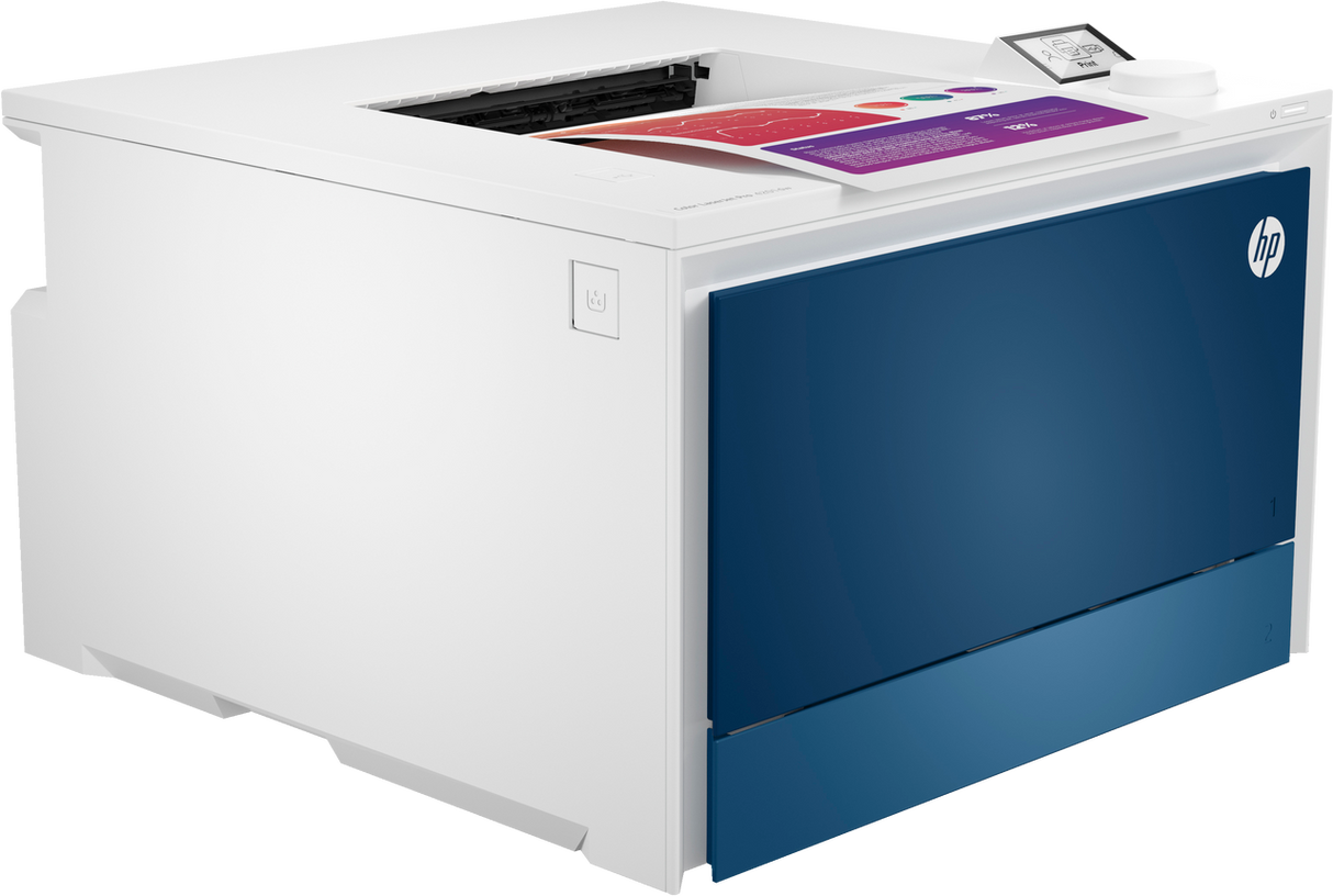 HP Color LaserJet Pro 4201dw Printer, Color, Printer for Small medium business, Print, Wireless; Print from phone or tablet; Two-sided printing; Front USB flash drive port; Optional high-capacity trays; TerraJet cartridge 4RA86FR#BGJ