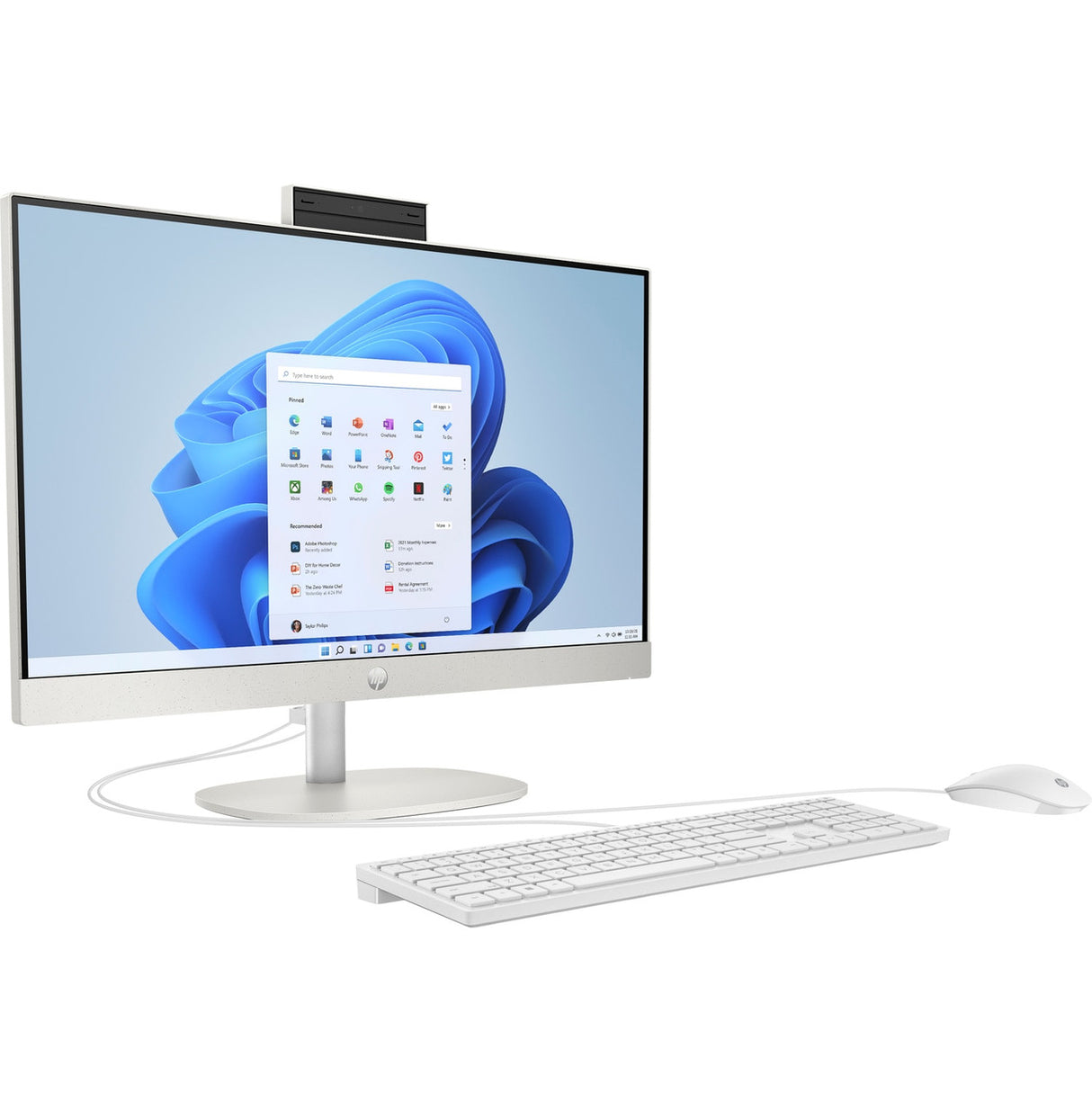 HP All-in-One 24-cr0030 Bundle PC, 23.8", Intel® Core™ i3, 8GB RAM, 256GB SSD 7G9S5AA#ABA