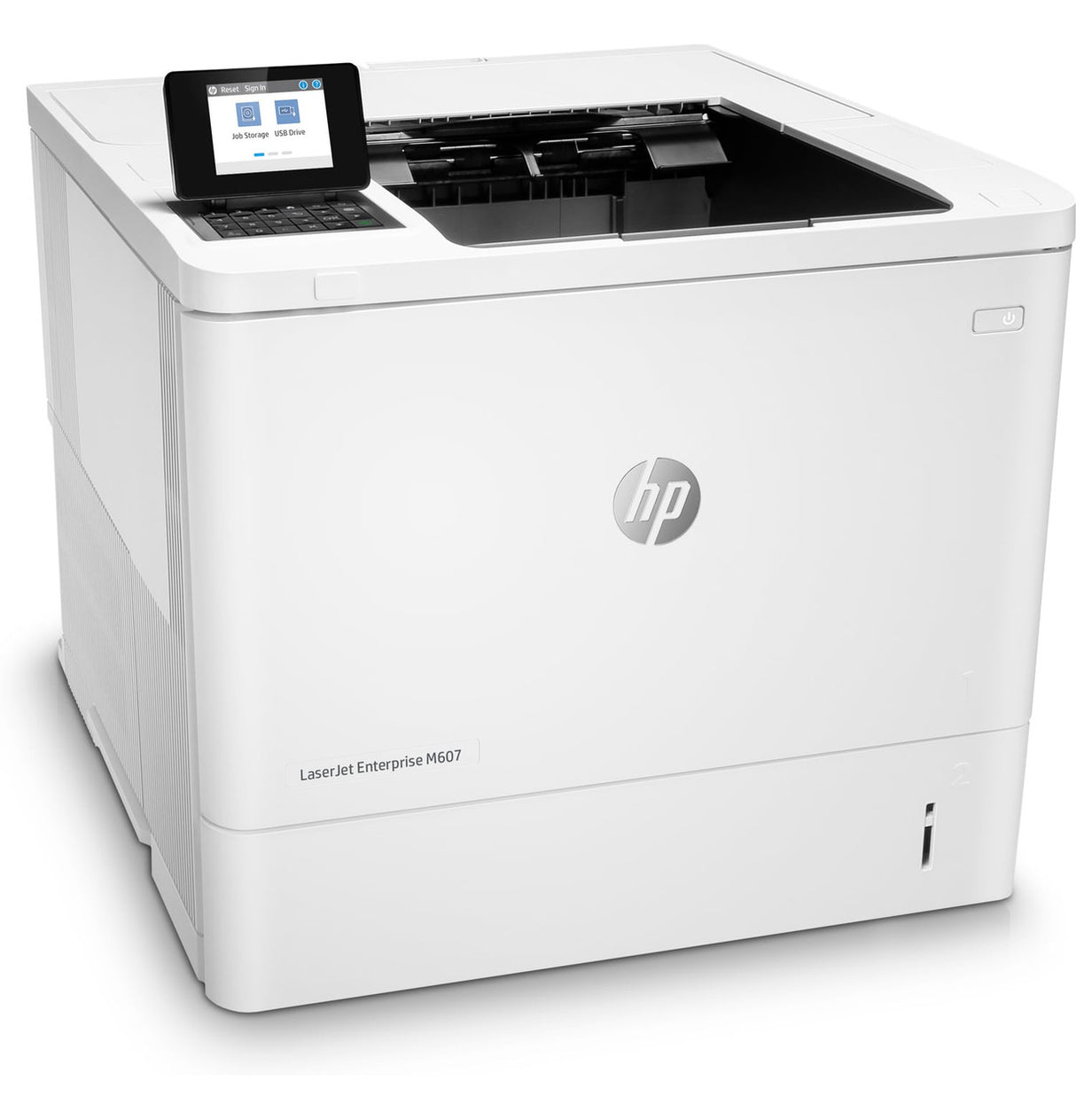 HP LaserJet Enterprise M607n, Black and white, Printer for Enterprise, Print, Wireless; Two-sided printing; Memory card slot K0Q14A#BGJ