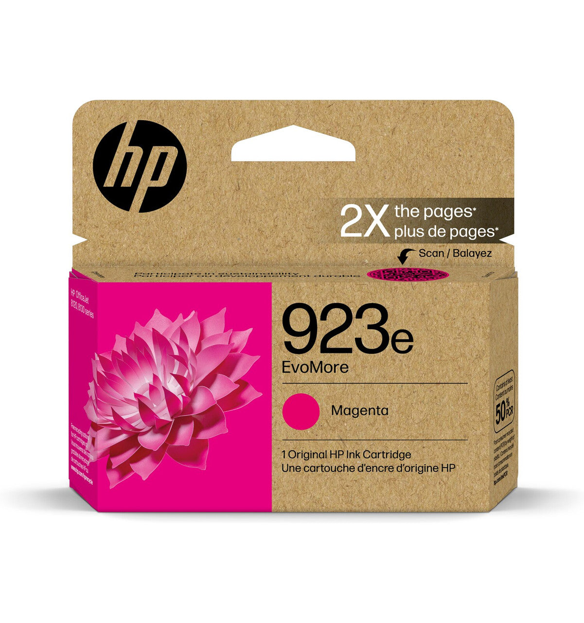 HP 923e EvoMore Magenta Original Ink Cartridge 4K0T5LN